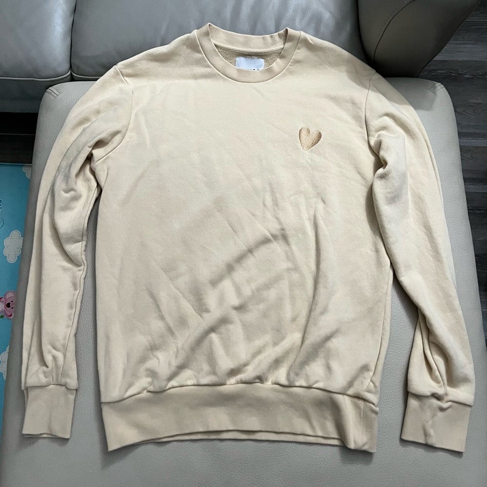 NWOT - INIMIGO Men’s Heart Sweatshirt - Made in Portugal